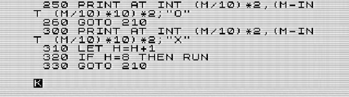 Some Sinclair ZX81 code.