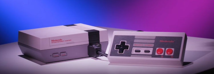 The NES Classic Edition otherwise known as the NES Mini